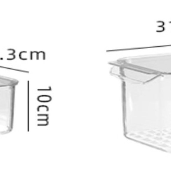 New - Set of 3 Fridge Organizers Egg Container - Picture 5 of 5